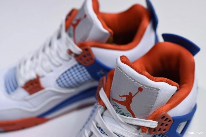 Rep Husky 308497-171 Jordan 4 Air Crimson-Royal Bright Blue White 0701